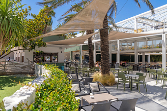 Camping la Sirène - Bars et restaurants - Terrasse du Sirène Beach