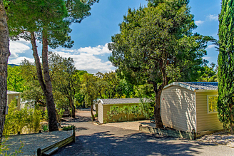 Camping La Sirène - Caminos de los alojamientos