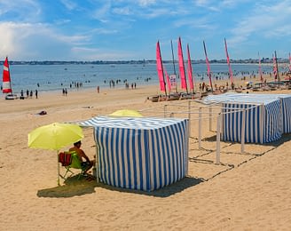 Camping Sainte Brigitte - Loire Atlantique - La plage de La baule