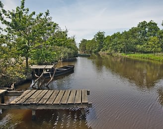 Camping Sainte Brigitte - Loire Atlantique - Zone du marais du parc naturel de Brière