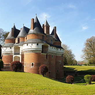Château de Rambures castle © Somme Tourisme, D.Marechal