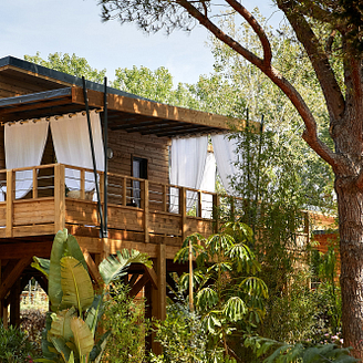 Devenir propriétaire d\'un lodge - Camping Fréjus Ecolodge L\'Etoile d\'Argens