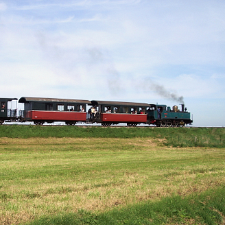 trein in de Baie de Somme
