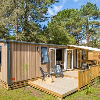 Camping Yelloh Village Parc Sainte Brigitte - Hébergement - Cottage Cave