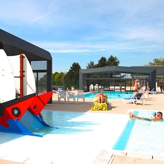 Camping Domaine de Drancourt - Le parc aquatique
