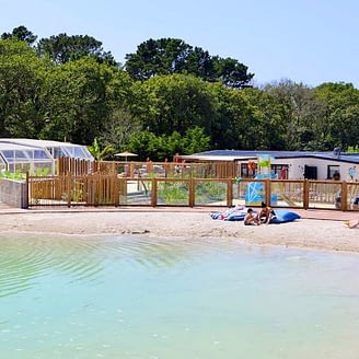 Camping Sainte Brigitte - Parc aquatique - Le Lagon