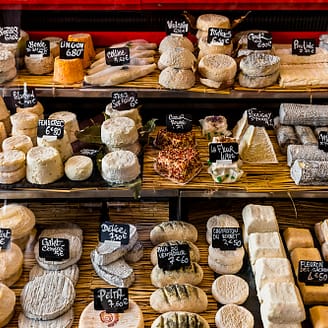 Kruidenierswaren, kazen - Parijs