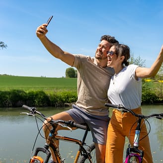 Landscape of Crécy-La-Chapelle - Country Park Campsite - Touquin