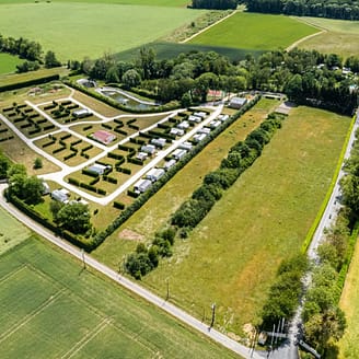 camping country park vue aérienne