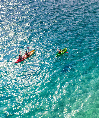 Kayak, vue aérienne, Argelès-sur-Mer ©Stéphane FERRER - ArgelesTourisme