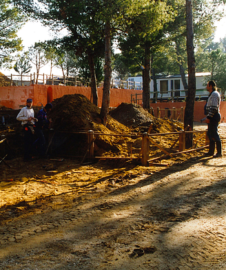 La Sirène campsite - Sirène Holidays Group - 1997, major site development work