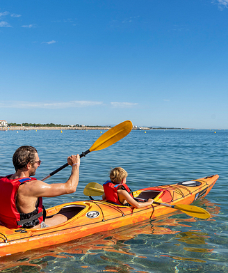 la Sirene campsite - Activities and entertainment - Sea canoeing