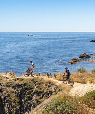 Camping la Sirène - Activités et animations - Descente en VTT le long de la côte méditerranéenne