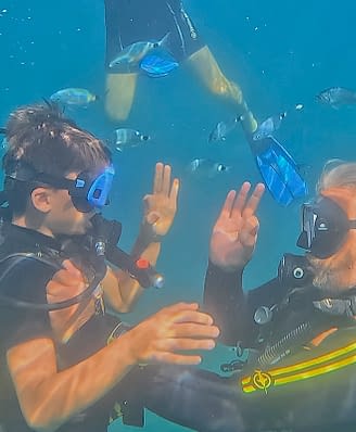 Domaine de Bagheera, Activités, Plongée sous-marine