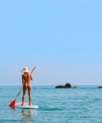 Domaine de Bagheera, Paddle en mer