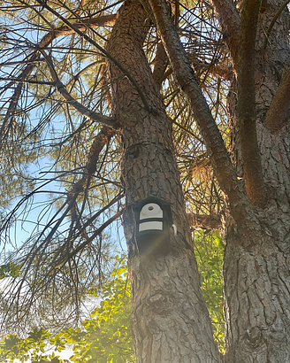 Nichoir à oiseaux, Refuge LPO - Camping Fréjus Ecolodge L\'Etoile d\'Argens