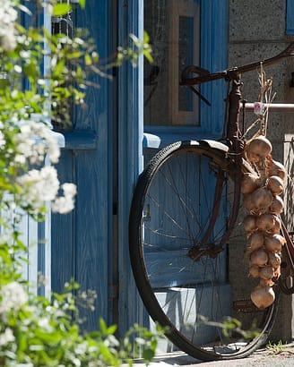 Campingplatz Les Mouettes - Erlebnisse - Roscoff - altes Fahrrad