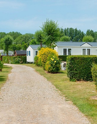 Camping Les Aubépines - accommodatiewijk
