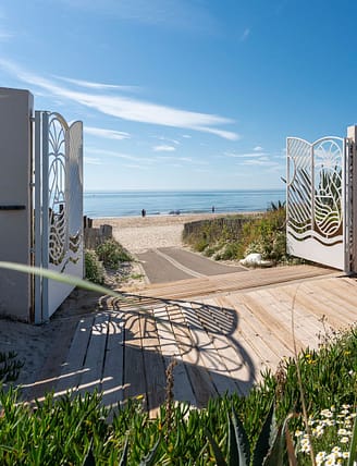 Acc&egrave;s direct &agrave; la plage