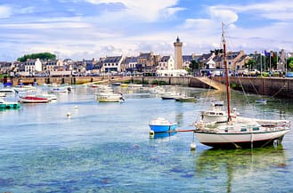 Les Mouettes - Morlaix bay islands - Fishing and pleasure boats in the port of Roscoff