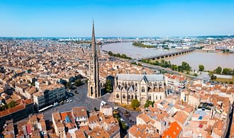 Destination Aquitaine - Vue aérienne de Bordeaux