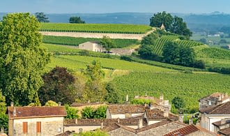 Reiseziel Aquitaine - Blick auf die Weinberge von Saint-Emilion