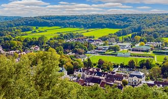 Bestemming Essonne - Panoramisch uitzicht op het  Chevreuse-vallei