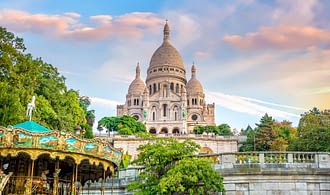 Destination Ile de France - Montmartre hillock and the Sacré Cœur basilica