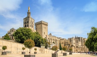 Bestemming Vaucluse - Palais des Papes in Avignon