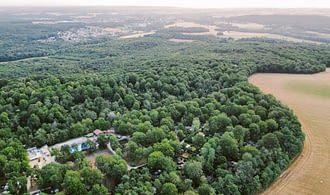 Héliomonde campsite - Aerial view of the campsite and facilities