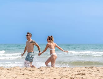 Camping Beauregard Plage - Domaine - Camping les pieds dans l\'eau