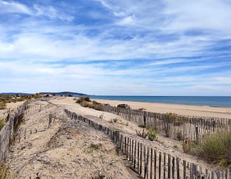 Camping Beauregard Plage - Domaine - Plage derrières les dunes
