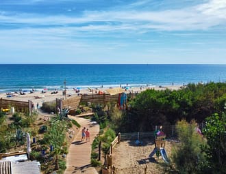 Acc&egrave;s direct &agrave; la plage