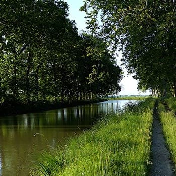 Canal du Midi &agrave; S&eacute;rignan