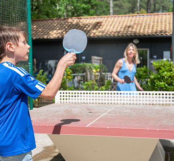 Campsite Les 2 Etangs - Activities and animations - table tennis