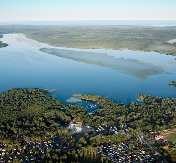 Camping Les 2 Etangs - Experiencia - Ciudades turísticas por descubrir - Vista aérea de los lagos de Soustons