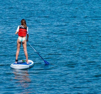 Paddle &agrave; Valras-Plage