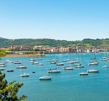 Camping Zelaia - Vue de Hendaye