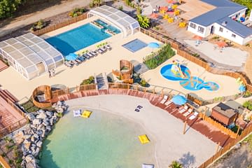 Espace aquatique du Yelloh Village Parc Sainte Brigitte