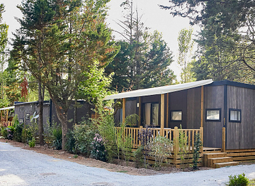 Außenbereich, Mobilheim „Kosy“- Campingplatz Fréjus Ecolodge L‘Etoile d\'Argens