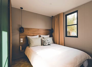 La Sirène campsite - Accommodation - Cocoon 2 - 4 persons - 2 bedrooms - Master bedroom