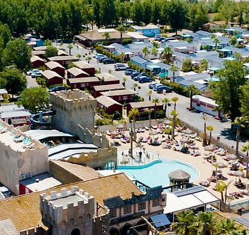 Camping Californie Plage - Vue des infrastructures et de la mer