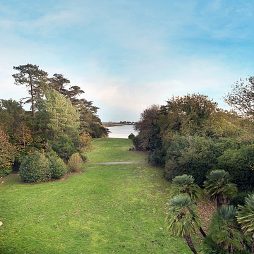 Manoir de Kerlut - Park overlooking the Ria du Stêr