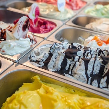 Les Mouettes campsite - Services - Ice cream seller - Ice creams