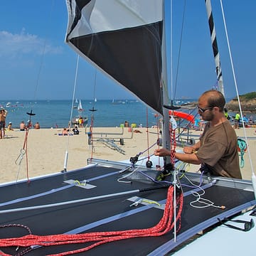 Les Mouettes campsite - Activities and entertainment - Sailing club