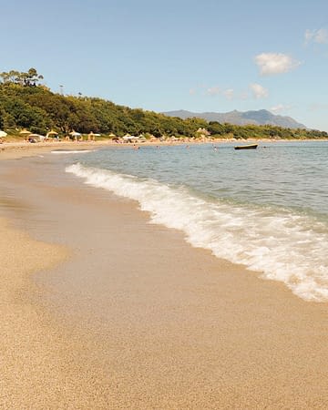 Domaine de Bagheera, Strand, Luftaufnahme vom Strand