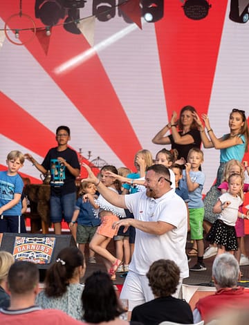 Camping Le Brasilia, animación y veladas, espectáculo infantil