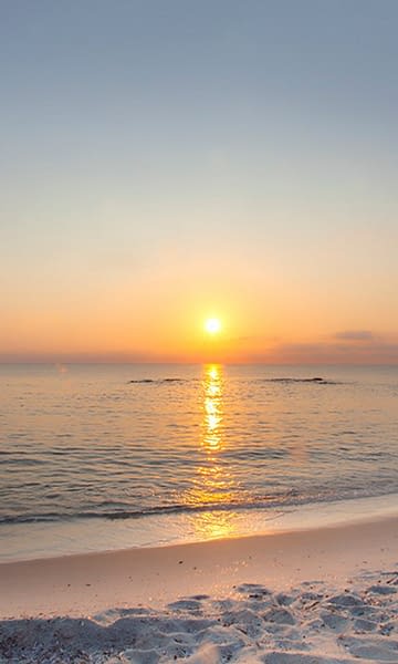 Domaine de Bagheera, Spiaggia, Tramonto