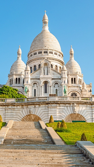La Basílica del Sagrado Corazón de Montmartre - París