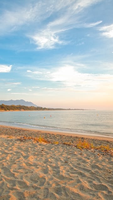 Domaine de Bagheera, Strand, Blick auf den Strand